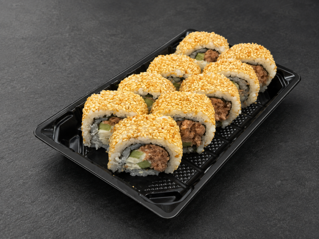 Küpsetatud lõhe sushi